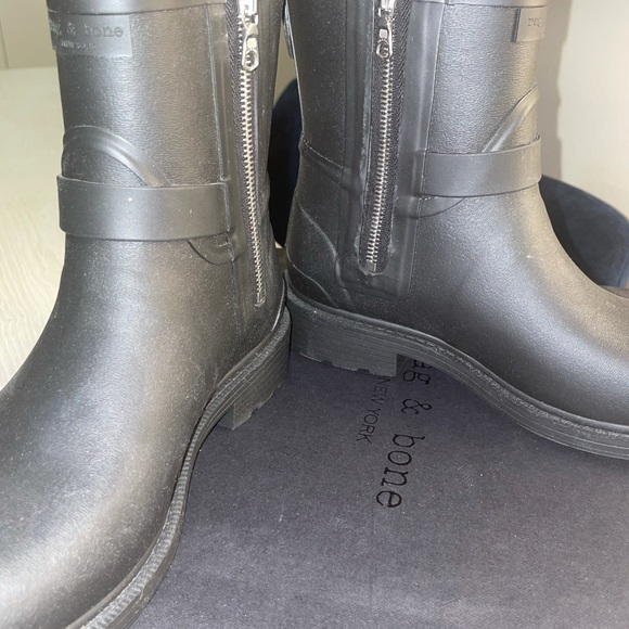 Rag and Bone Moto Rainboot Size 8 - Picture 7 of 9
